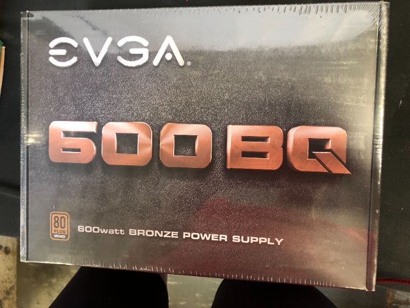 Photo 2 of EVGA 600 BQ BQ 80 Plus Bronze Semi Modular 600W Power Supply