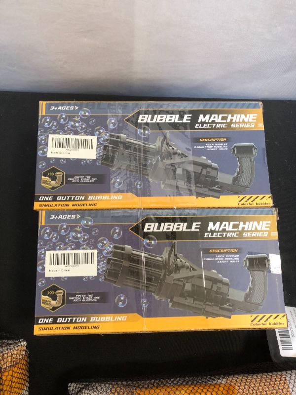 Photo 2 of 2PK BUBLE MACHINE ELECTRIC SERIES