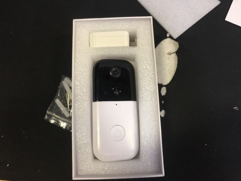 Photo 2 of Camera Doorbell, Vinsic Video Doorbell with Camera, Rechargeable 1080P Wifi Video Doorbell Camera with Night Vision
