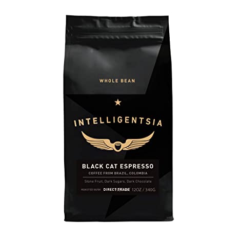 Photo 1 of dark chocolate raw sugar & Marshmallow Intelligentsia Coffee, Black Cat Classic, Espresso - 12 oz