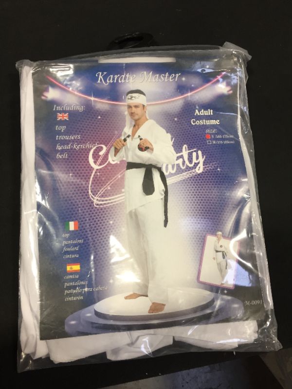 Photo 1 of GONGFU MASTER ADULT COSTUME SMALL WHITE