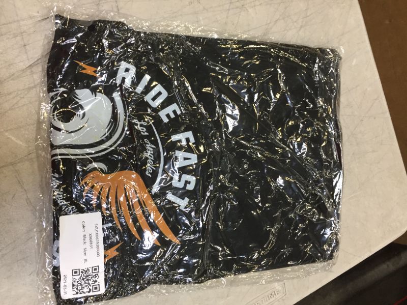 Photo 1 of "ride fast" black xl shirt