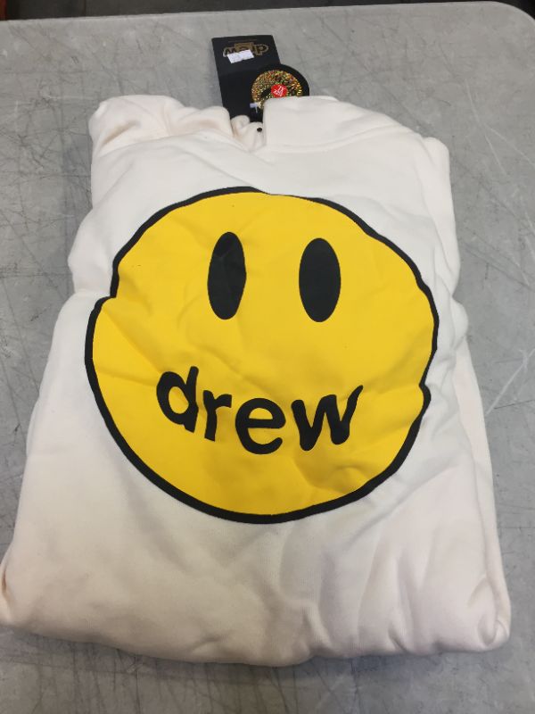 Photo 1 of drew smiley face hoodie
XL