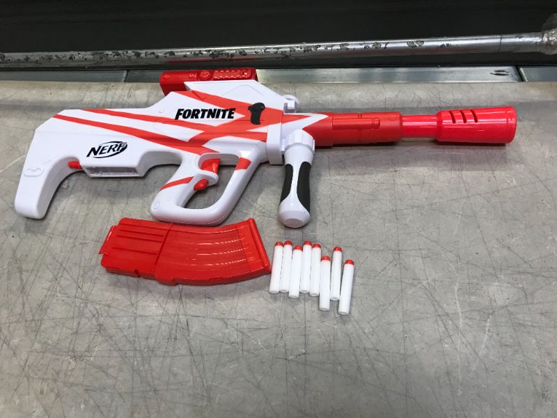 Photo 2 of Fortnite Nerf B-AR Motorized Dart Blaster (MISSING 2 ROUNDS)