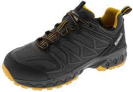 Photo 1 of DEWALT
Men's Angle Slip Resistant Athletic Shoes - Steel Toe - Black/Yellow Size 11.5(W)