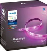 Photo 1 of Philips - Hue White and Color Ambiance Lightstrip Plus 2M Starter Kit
