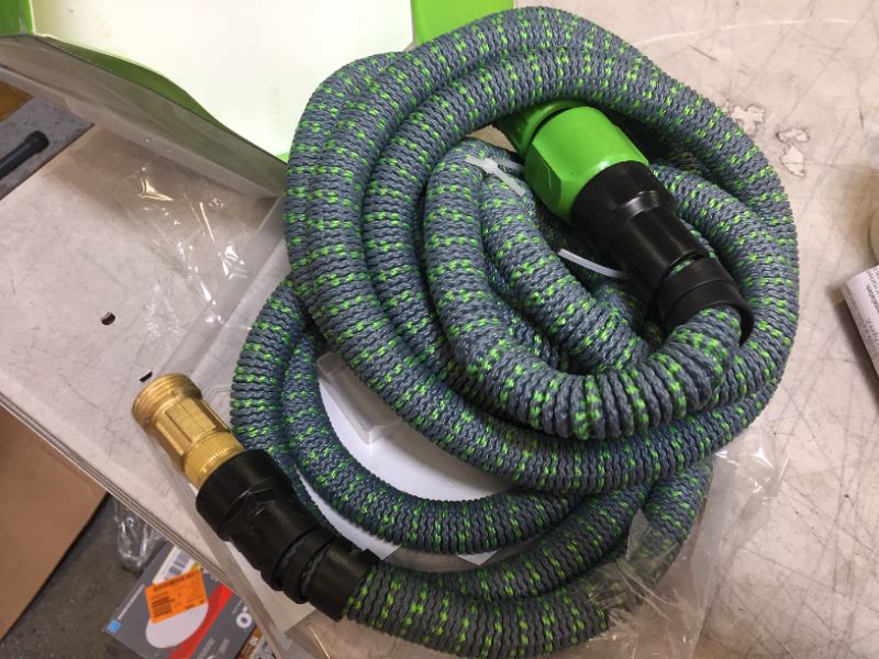 Photo 2 of 5/8 in. Dia. x 50 ft. Burst Proof Expandable Garden Water Hose