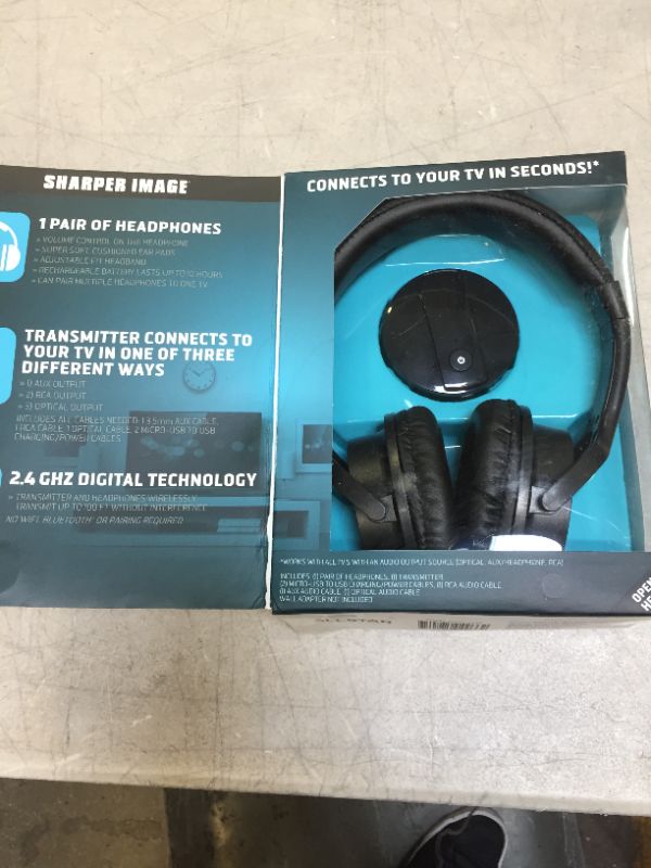 Photo 1 of Own Zone, Wireless TV Headphones By Sharper Image