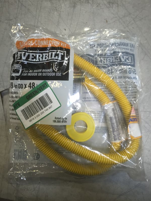 Photo 2 of Everbilt 4 ft. Gas Range Connector Kit