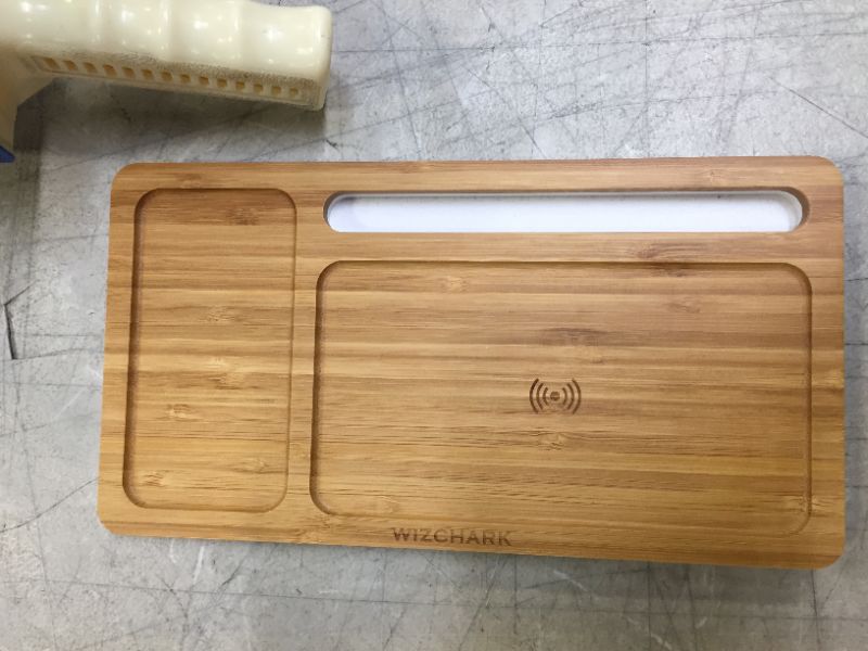 Photo 1 of bamboo wireless charger 