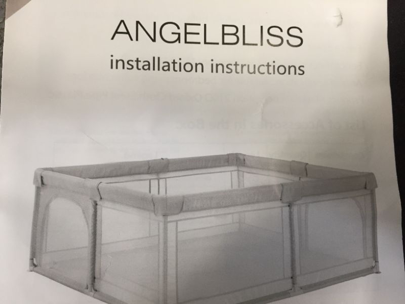 Photo 2 of ANGELBLISS Baby Playpen