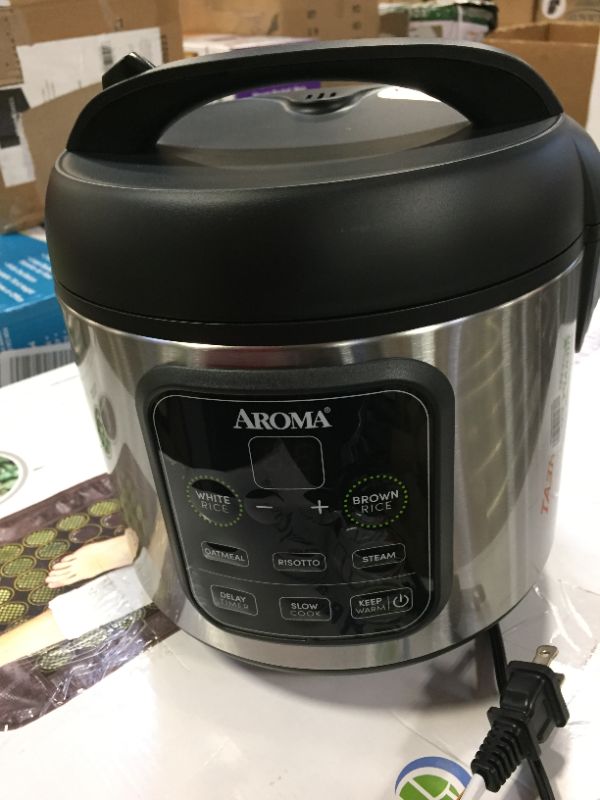 Photo 2 of Aroma Housewares ARC-994SB 2O2O model Rice & Grain Cooker Slow Cook