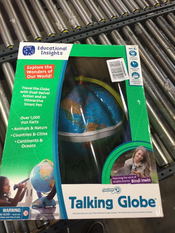 Photo 2 of Educational Insights® GeoSafari® Talking Globe®, 18" x 12", Blue/White