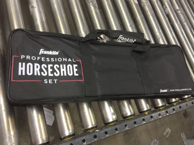 Photo 1 of Franklin Sports Professional Horseshoes Set
