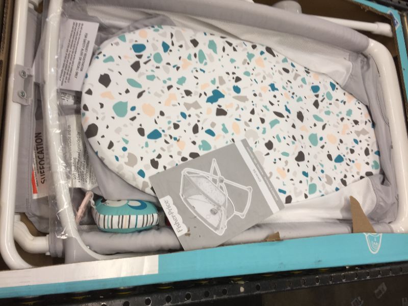 Photo 1 of Fisher-Price GNW36 Rock with Me Bassinet - Ocean Sands