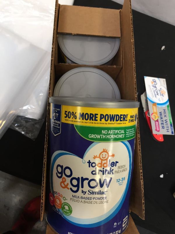 Photo 1 of 3 PACK OF TODDLER GROW GO 3 OF 36 OZ EXP OCT 2021