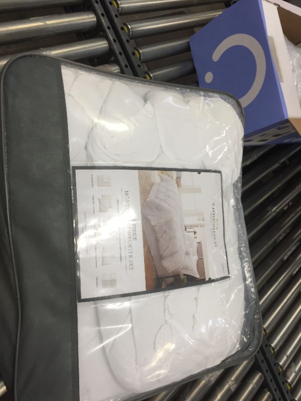 Photo 2 of 8pc Montvale Pinch Pleat Comforter Set - Threshold™ QUEEN