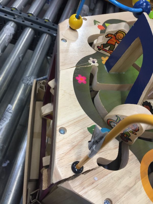 Photo 1 of B. toys Wooden Activity Cube - Youniversity
