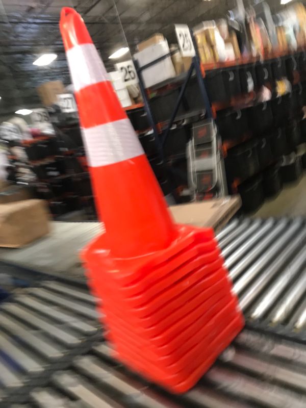 Photo 2 of Kiddie Play 7" Traffic Cones for Sport Training Soccer Cones (12 Pack)