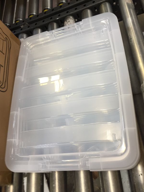 Photo 4 of 6pc PLASTIC STORAGE CONTAINER, VARYING CONDITIONS