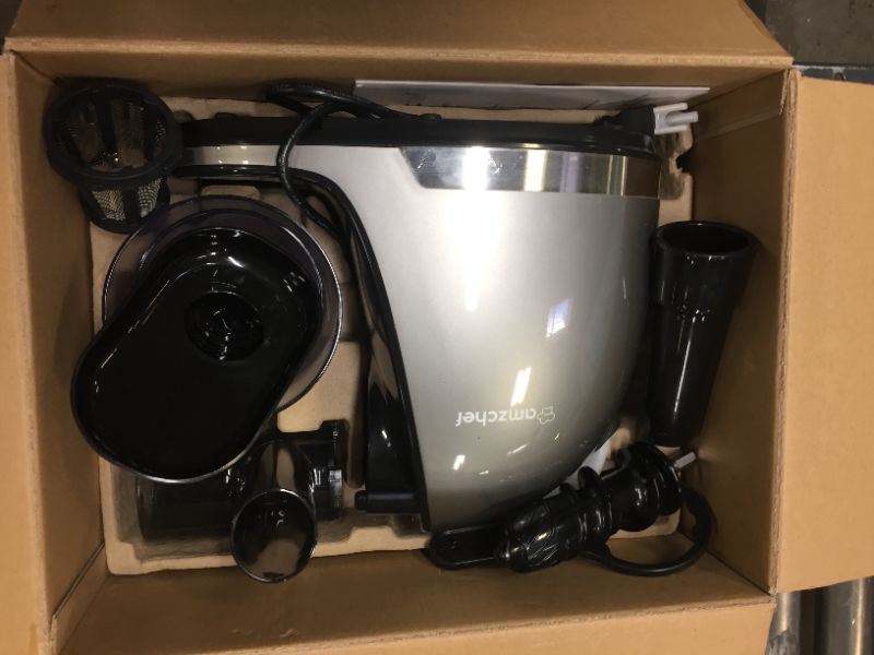 Photo 1 of AMZCHEF Slow Juicer Extractor Professional Machine, Cold Press Juicer