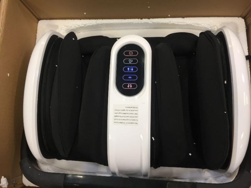 Photo 1 of FOOT AND CALF MASSAGER WITH HEAT, LIGHT USE 