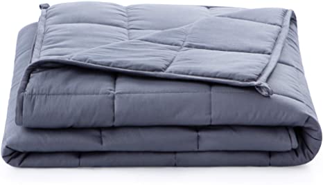 Photo 1 of 15 POUND WEIGHTED BLANKET GRAY 60 X 80 INCHES