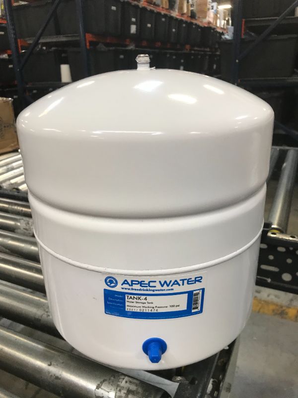 Photo 2 of APEC Water Systems TANK-4 4 Gallon Residential Pre-Pressurized Reverse Osmosis Water Storage Tank