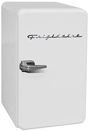 Photo 1 of FRIGIDAIRE EFR372-WHITE 3.2 Cu Ft White Retro Compact Rounded Corner Premium Mini Fridge