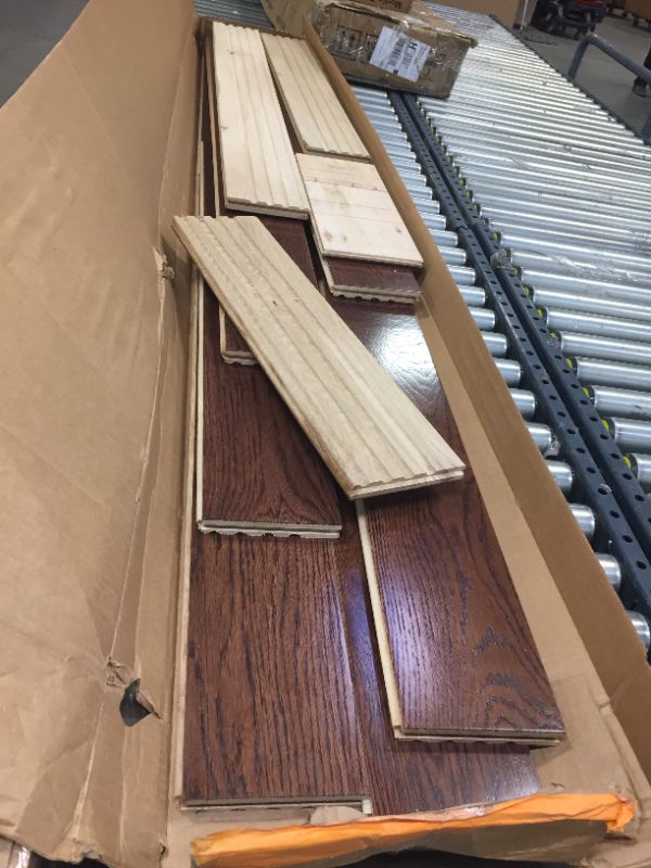 Photo 3 of American Originals Deep Russet Oak 3/4 in. T x 5 in. W x Varying L Solid Hardwood Flooring (23.5 sq. ft. /case)
