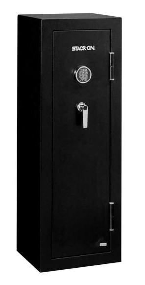 Photo 1 of 14-Gun Safe Electronic Lock in Matte Black