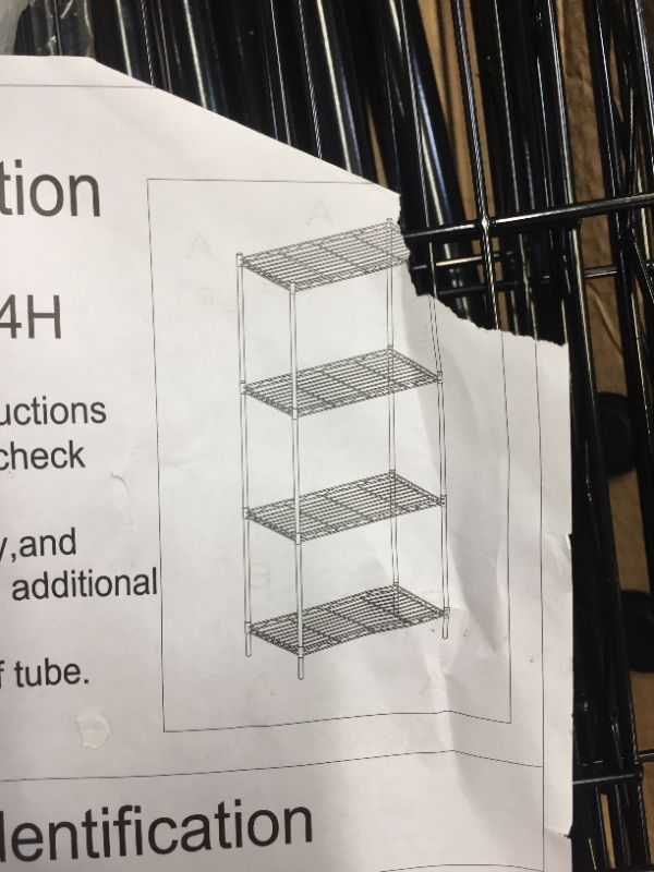 Photo 2 of 4 TIER SHELVING RACK 