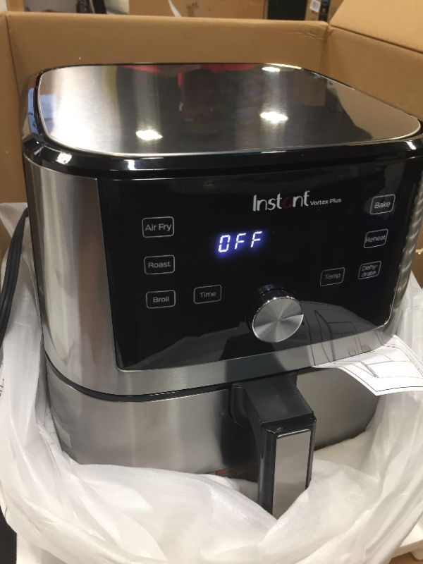 Photo 1 of Instant Vortex Plus 6-in-1 Air Fryer, 6 Quart