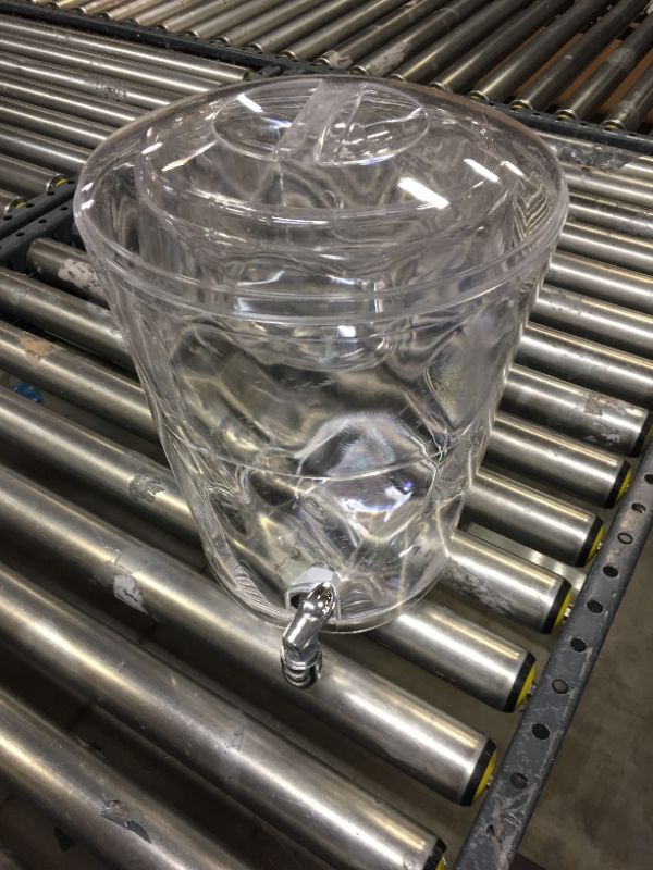 Photo 1 of Creative Bath 3-Gallon Acrylic Beverage Dispenser - Clear