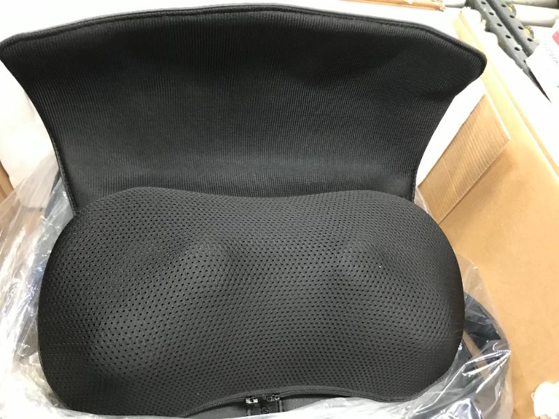 Photo 4 of  Back Massager, RENPHO S-Shaped Shiatsu Massage Seat Cushion with Vibration, Heat, Deep Kneading Rolling, Massage Chair Pad for Shoulder, Waist,Hips,Muscle Pain Relief, Home/Office
