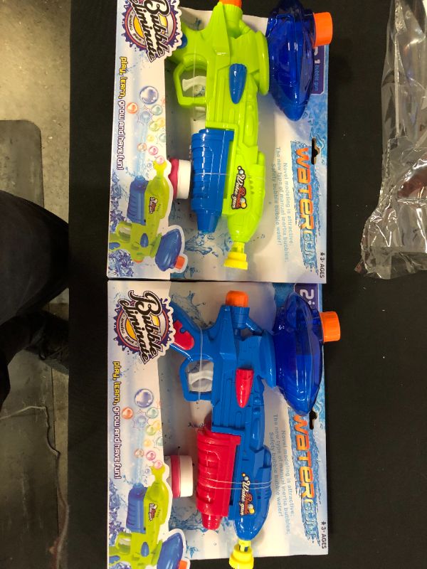 Photo 1 of 2 pack of toy water squirt guns