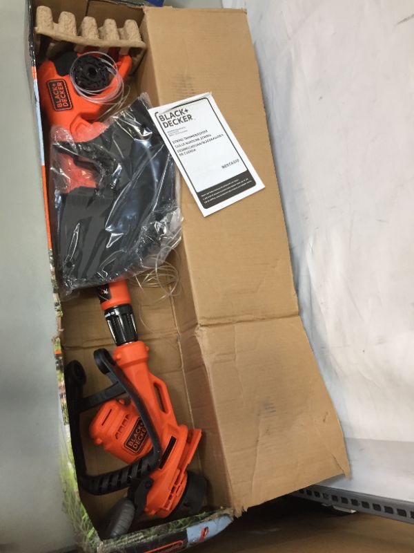 Photo 2 of BLACK+DECKER 6.5 Amps 14" String Trimmer/Edger