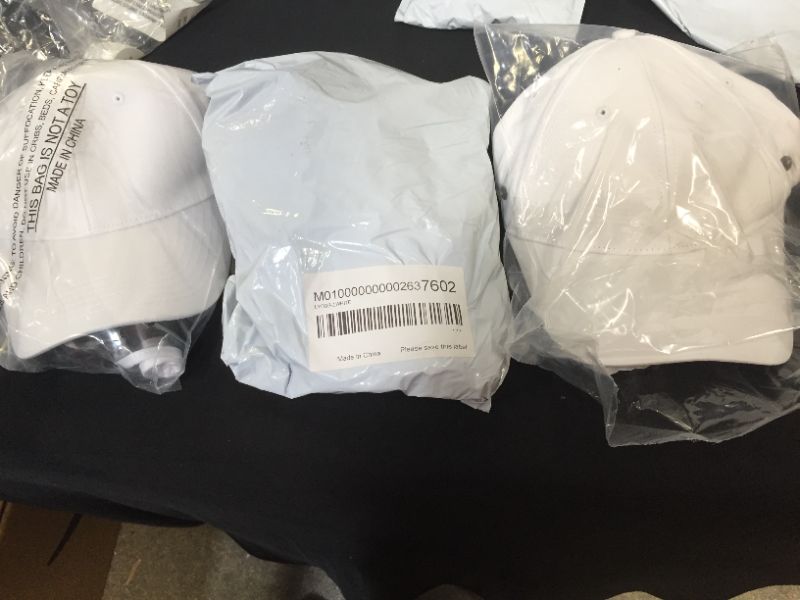 Photo 2 of 3 pack of sun hats with face shields
