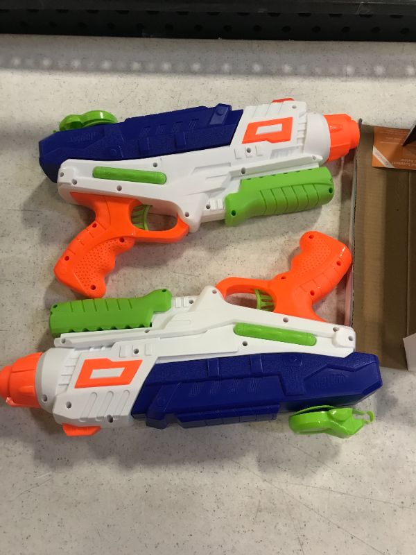 Photo 1 of 2 pack of water guns 