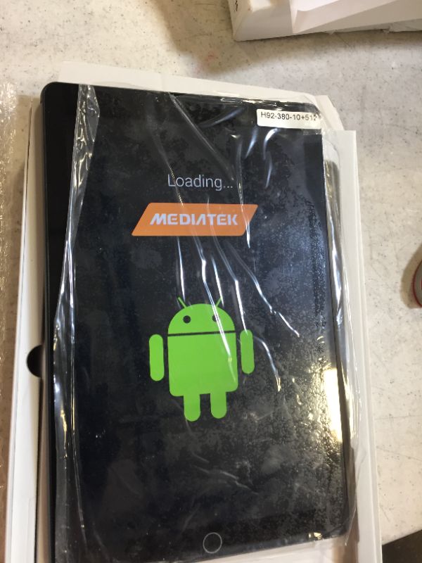 Photo 1 of mediatek tablet android powered color black 