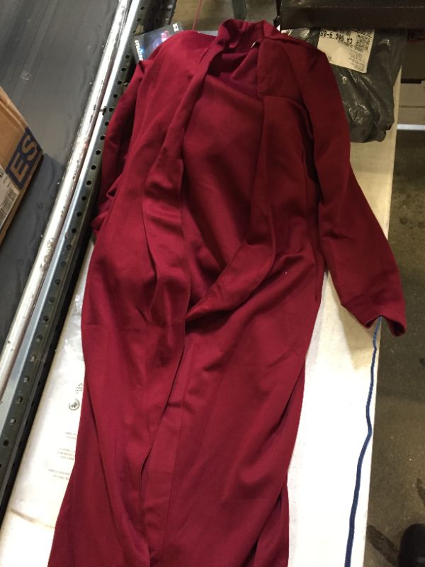 Photo 1 of long robe color burgundy size extra large  