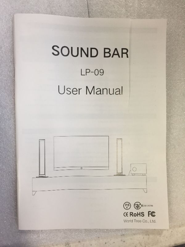 Photo 1 of sound bar lp-09 speaker for tv