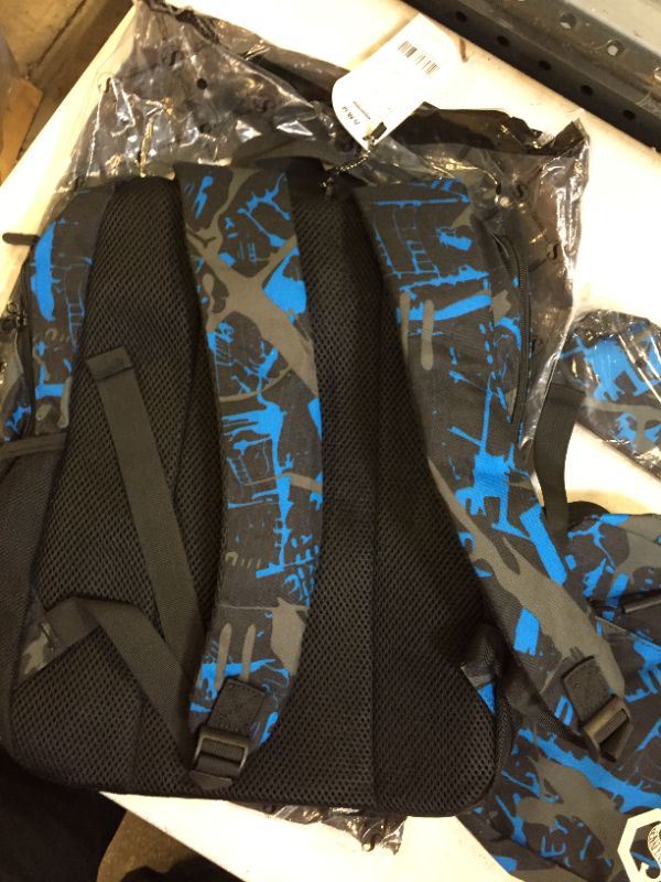 Photo 1 of backpack color black and blue with small handbag 