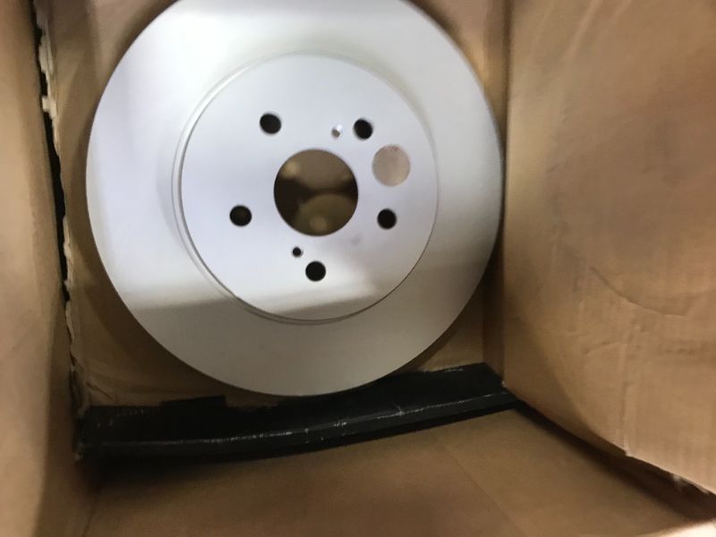 Photo 1 of  2 Power Stop Front One Geomet Coated Brake Rotor and brake pads 