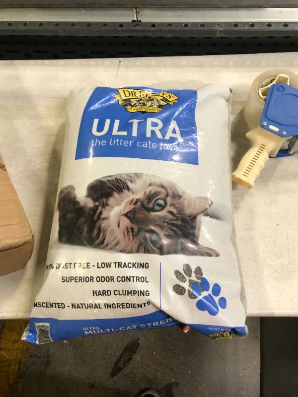 Photo 2 of Dr. Elsey's Precious Cat Ultra Unscented Clumping Clay Cat Litter, 40-lb bag