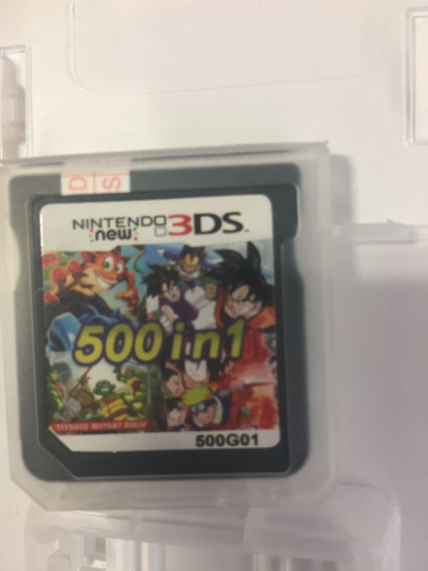 Photo 2 of nintendo 3DS games 500 in 1 game super combo unable to test for proper function 