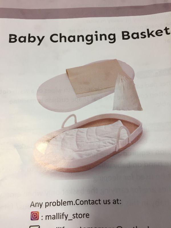 Photo 1 of BABY CHANGING BASKET 