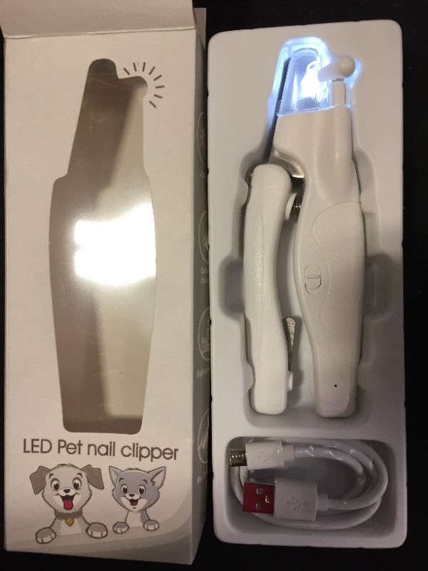 Photo 1 of 3 PACK LED PET NAIL CLIPPER 