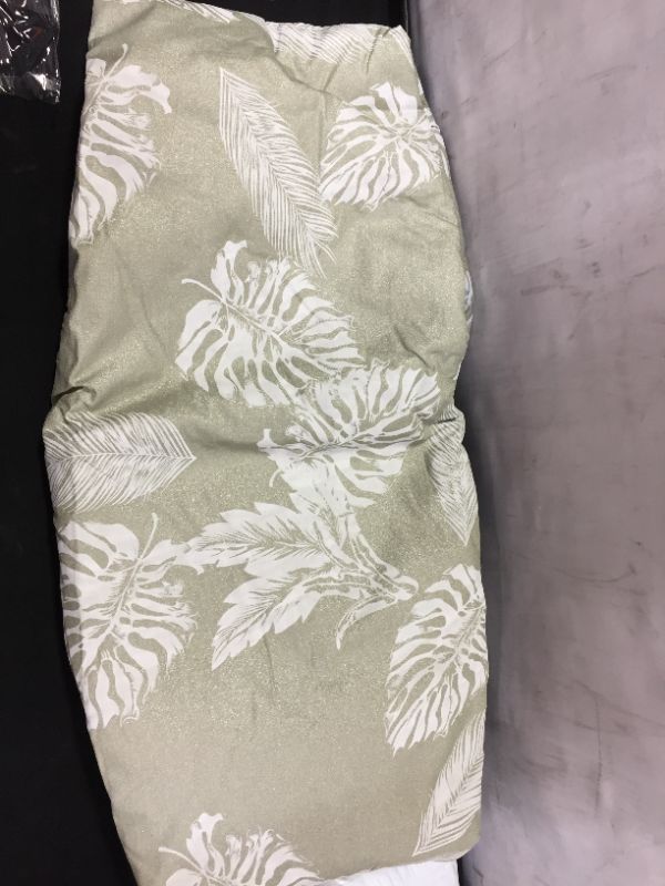 Photo 1 of IRONING BOARD COVER GREEN WITH PALM LEAVES STRETCHES LONGER 