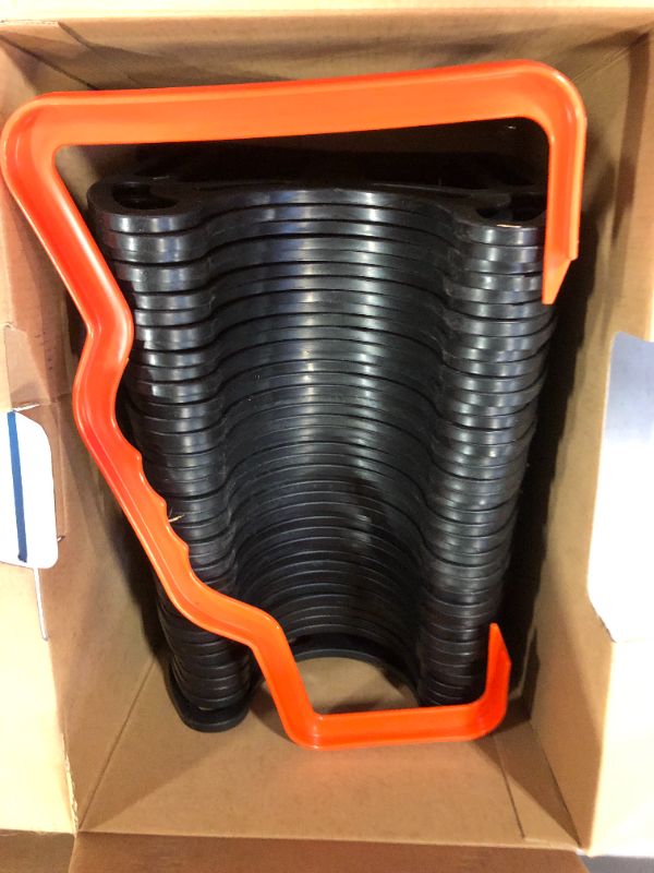 Photo 2 of Camco 20 Ft (43051) Sidewinder RV Sewer Hose Support, Made From Sturdy Lightweight Plastic, Won't Creep Closed, Holds Hoses in Place - No Need for Straps
